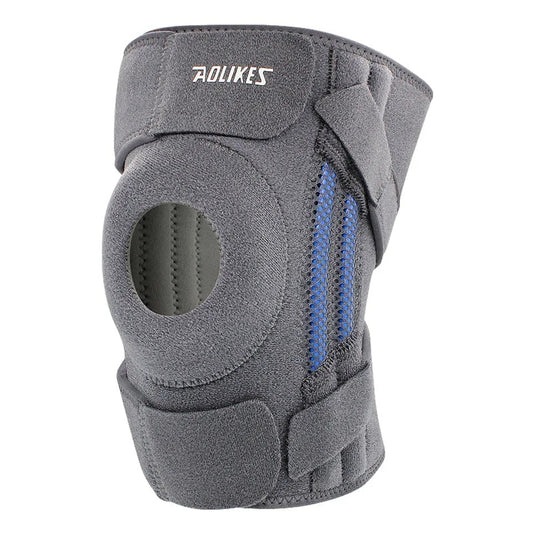 Knee Brace with Side Stabilizers & Patella Gel Pads, Knee Support for Cycling, Running &Climbing